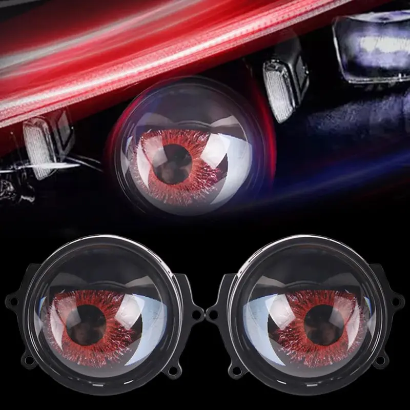 Synced Programmable Devil Eyes Lens with Remote