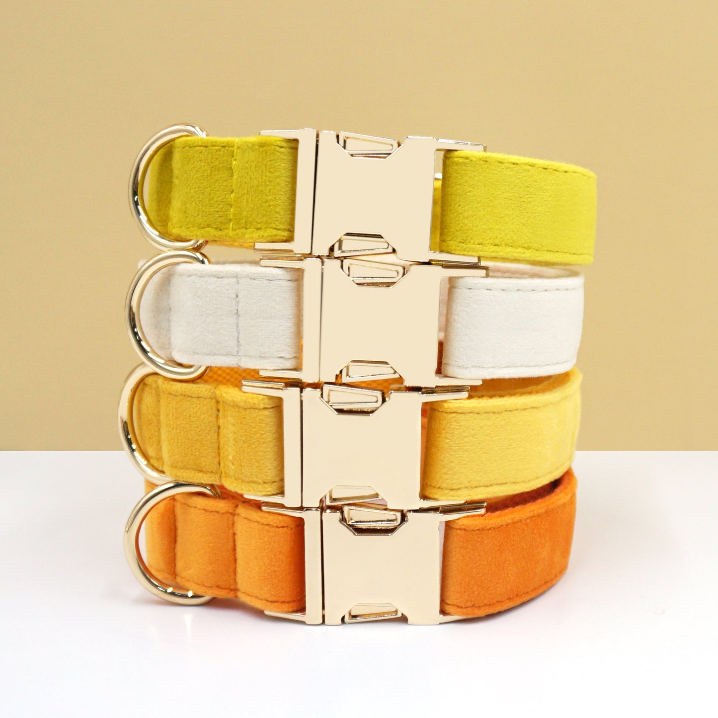 Luxury Velvet Dog Collar, Personalized Dog Collar, Engraved Pet Name Metal Buckle,,Soft Adjustable Pet Collar