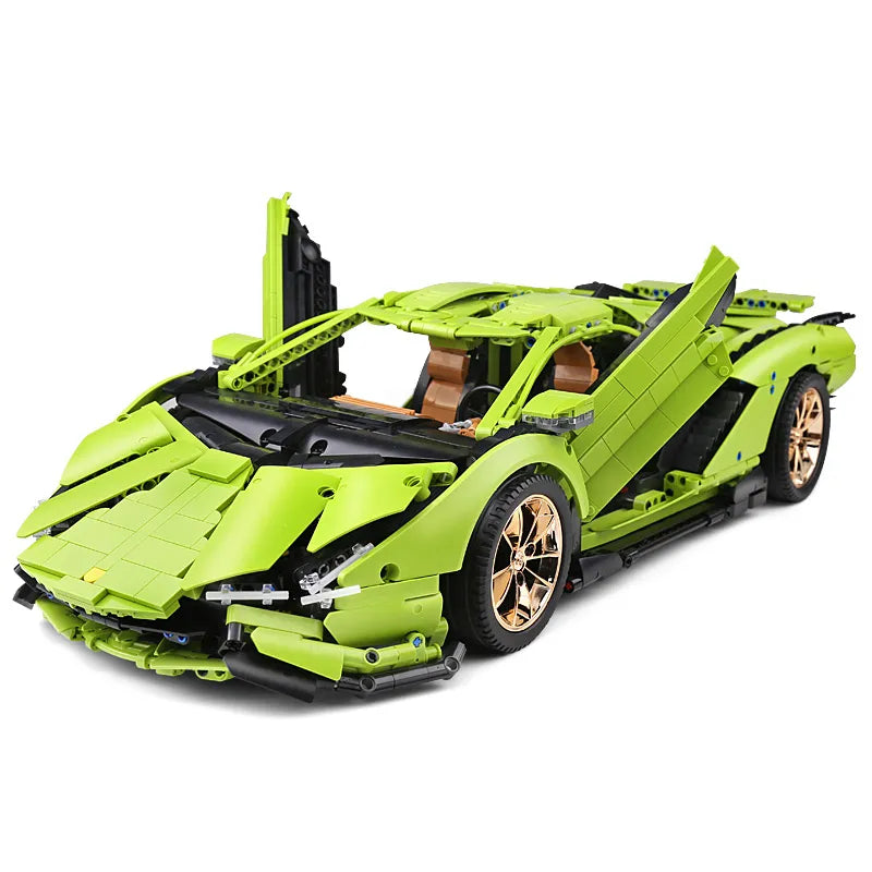1: 8 Lamborghini Building Block Car Set