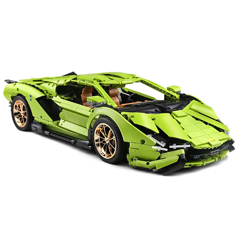 1: 8 Lamborghini Building Block Car Set