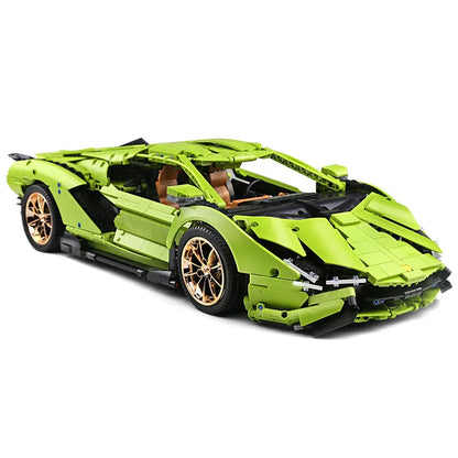1:8 ランボルギーニ ビルディングブロックカーセット
